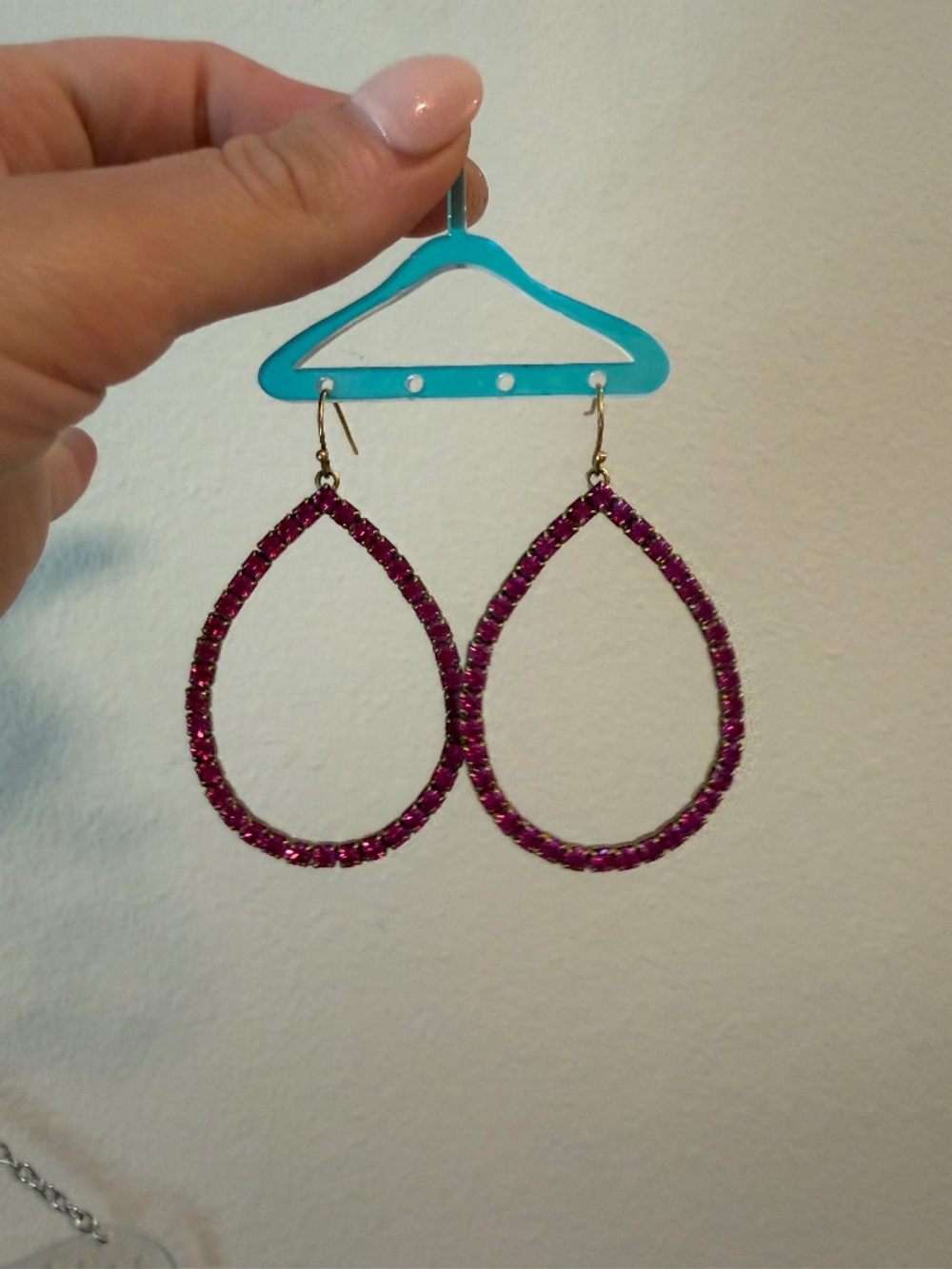 Fuchsia Loren Hope Earrings